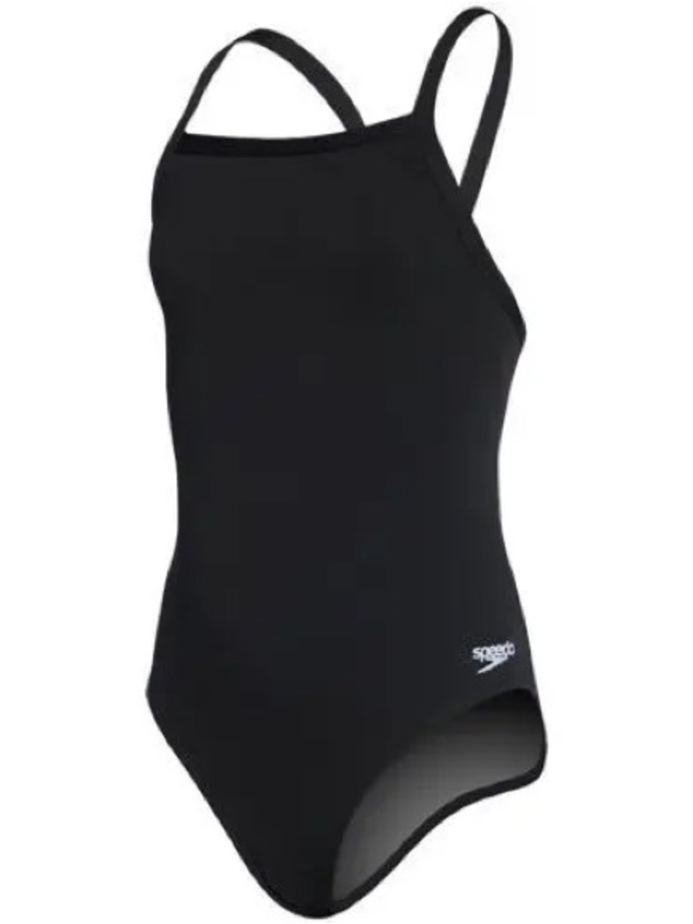 Speedo Black Women's Endurance+ Solid Flyback Training Suit- 10/36